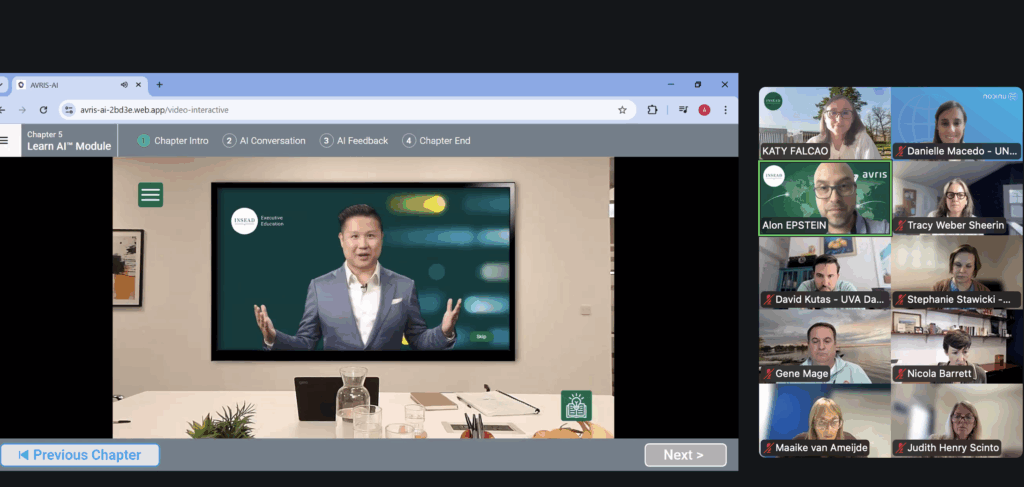 AI in executive education, UNICON Tech Disruptors Group and CRM Group Webinar