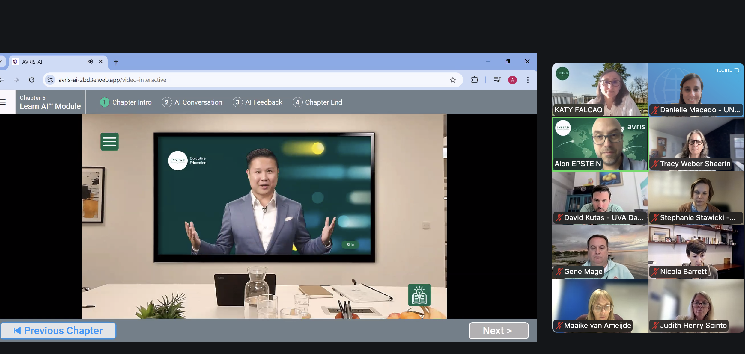AI in executive education, UNICON Tech Disruptors Group and CRM Group Webinar