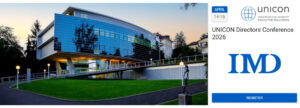 UNICON Directors’ Conference 2026 at IMD Lausanne, April 14–16