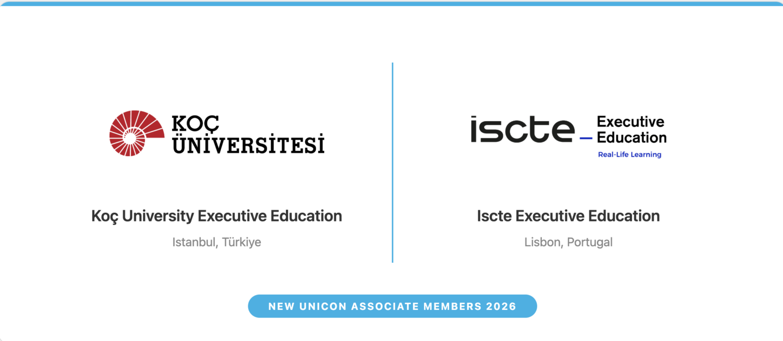 Koc University and Iscte Executive Education join UNICON