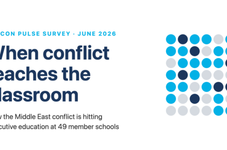 When conflict reaches the classroom: the Middle East conflict and executive education | UNICON Pulse Survey, June 2026